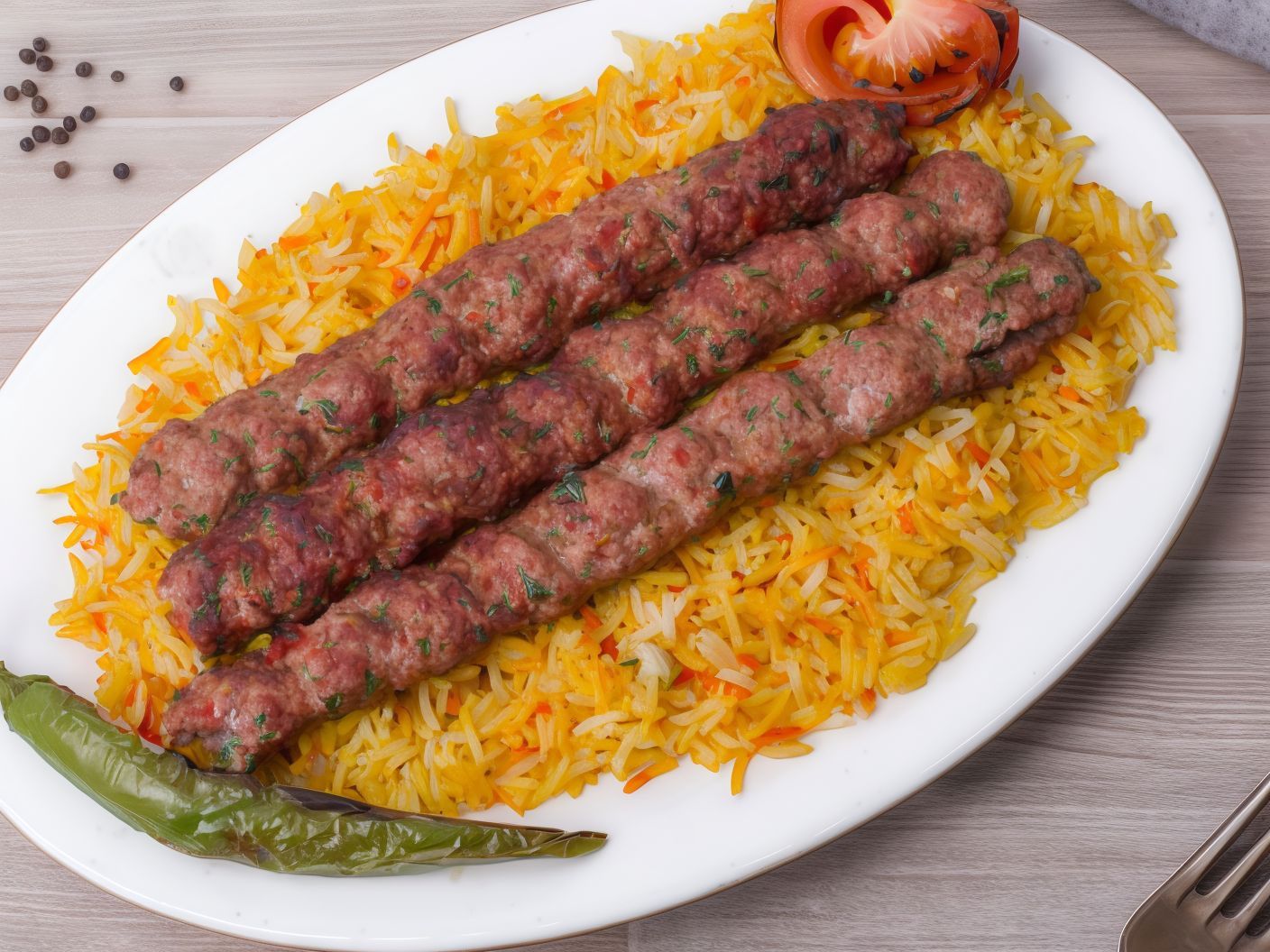 1/4 Kilo Kofta Platter