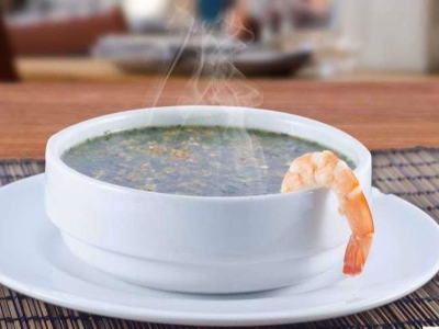 Molokhia With Shrimp