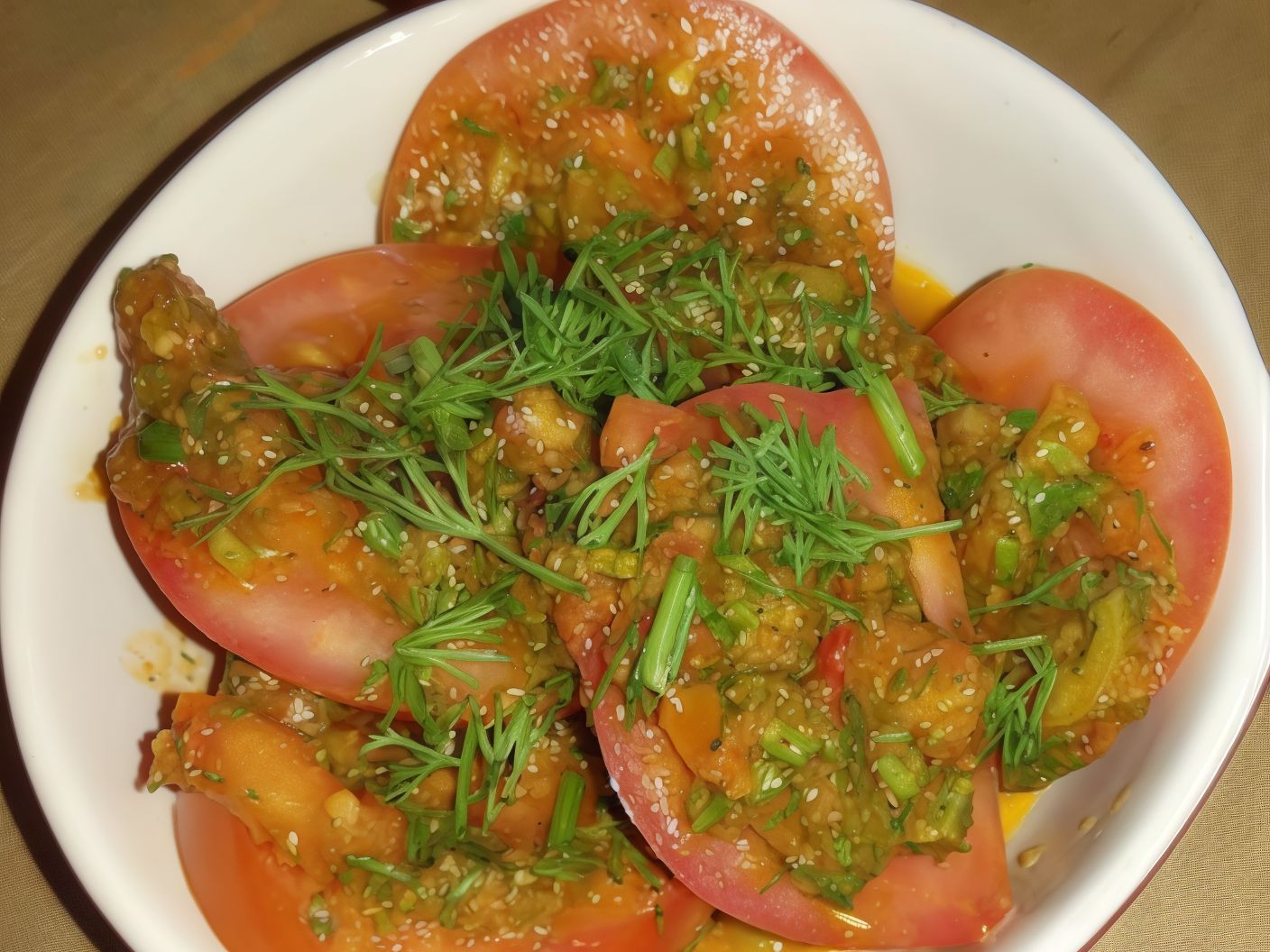 Marinated Tomatoes