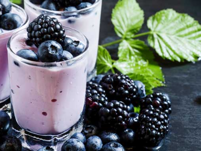 Blueberry Milkshake