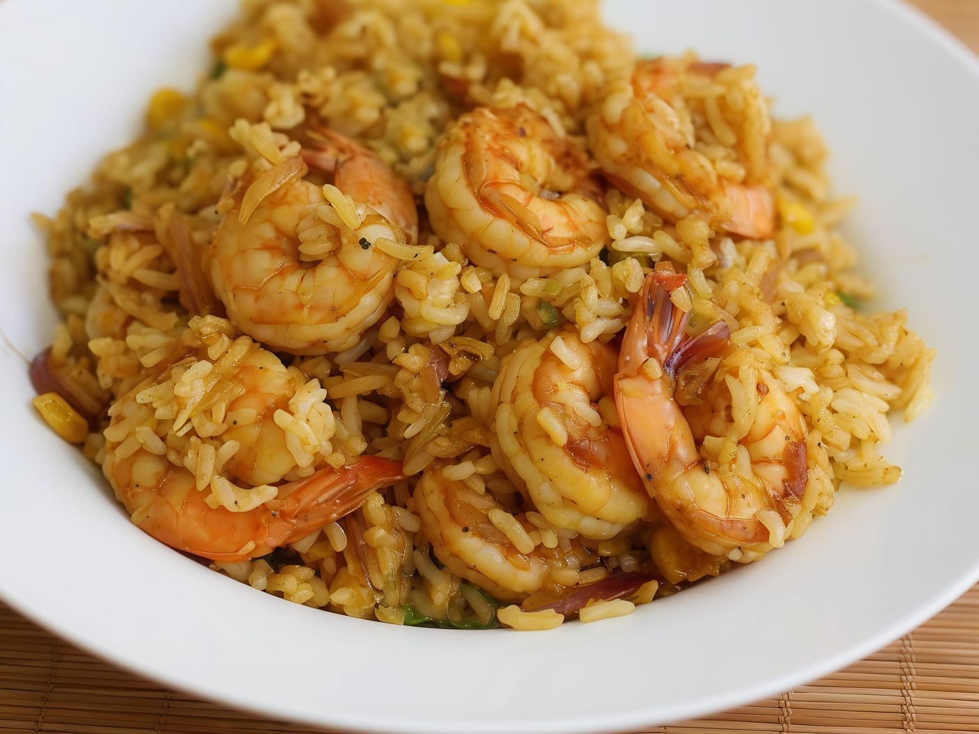 Rice With Shrimp Meal
