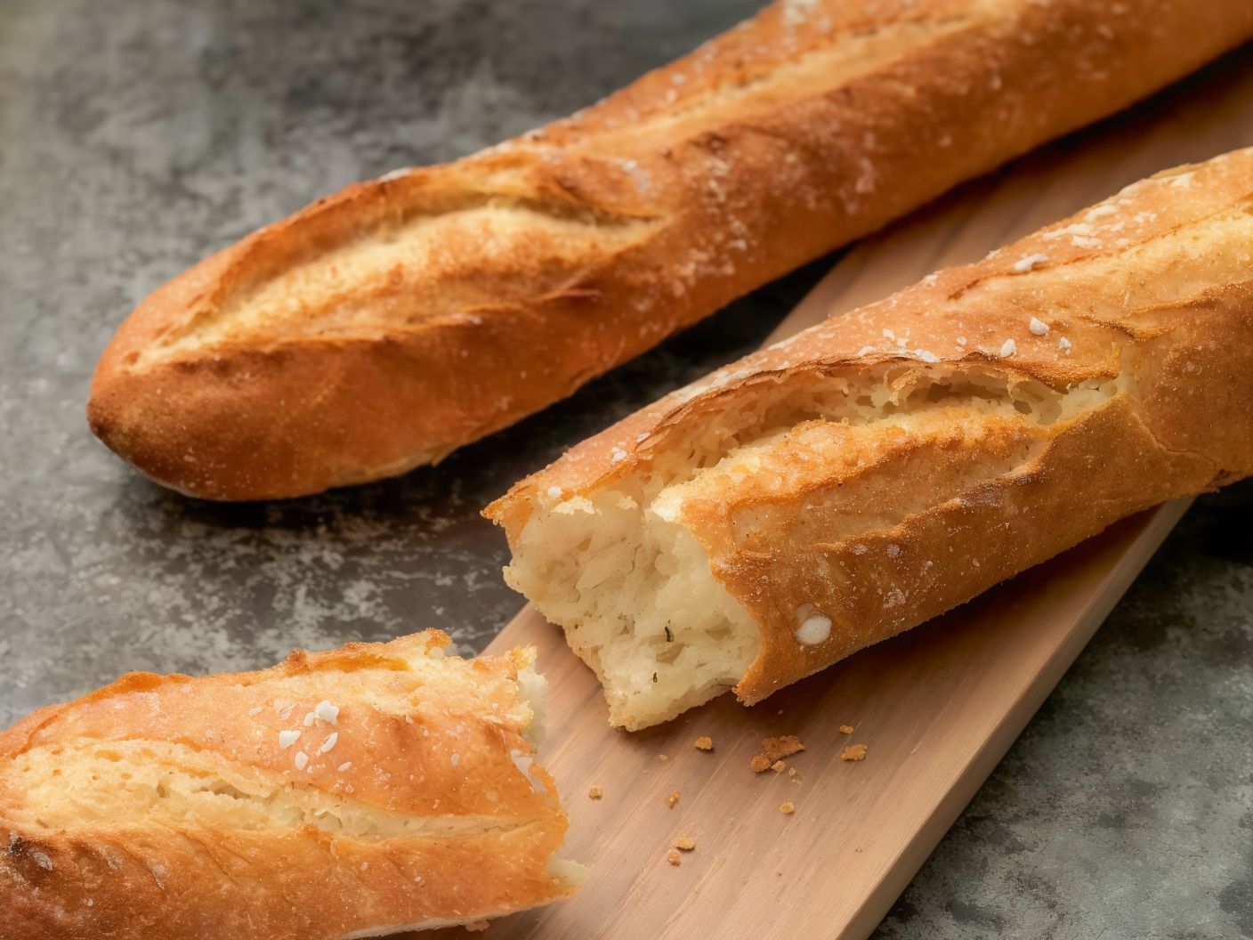 Crispy Baguette Bread