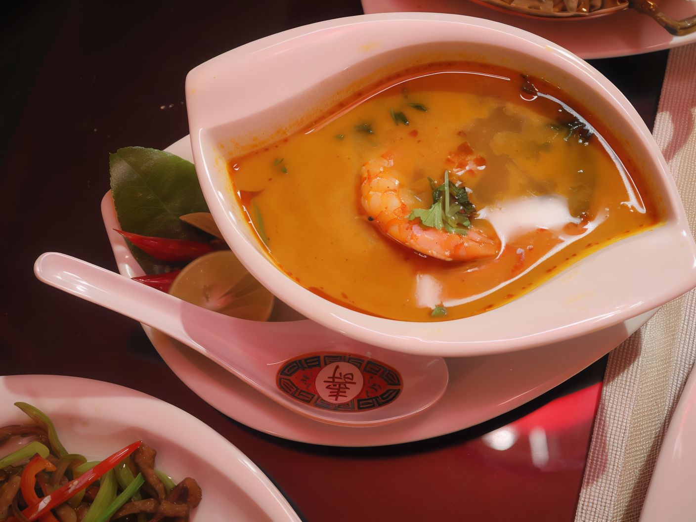 Tom Yum Shrimp Soup