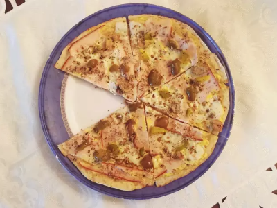 Smoked Turkey With Mozzarella Cheese