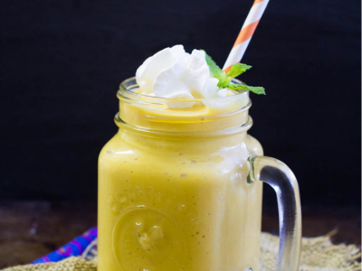 Mango With Cream Smoothie