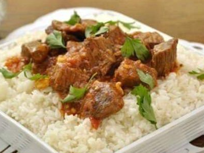 Fatta With Lamb Meat