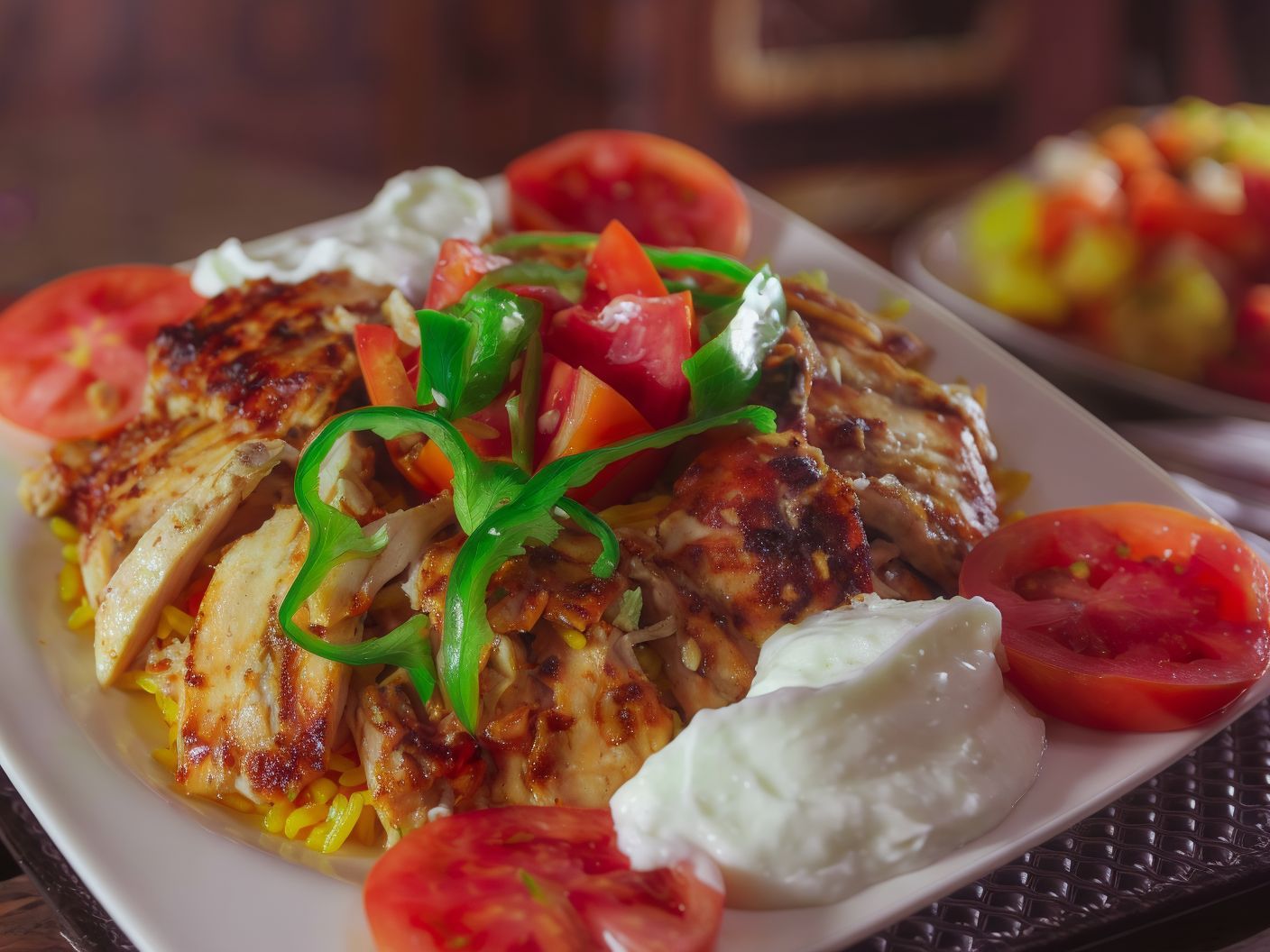 Chicken Shawarma Fatteh