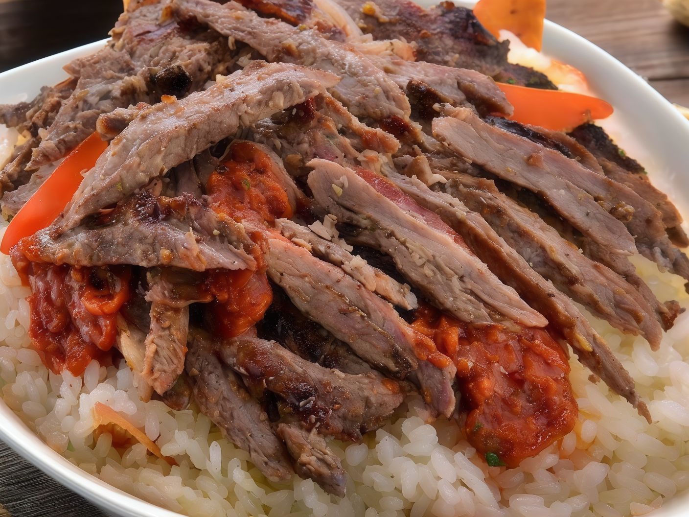 Meat Shawarma Fatteh