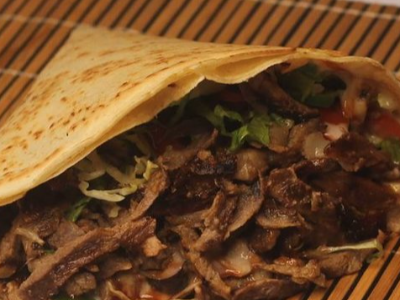 Meat Shawerma Crepe
