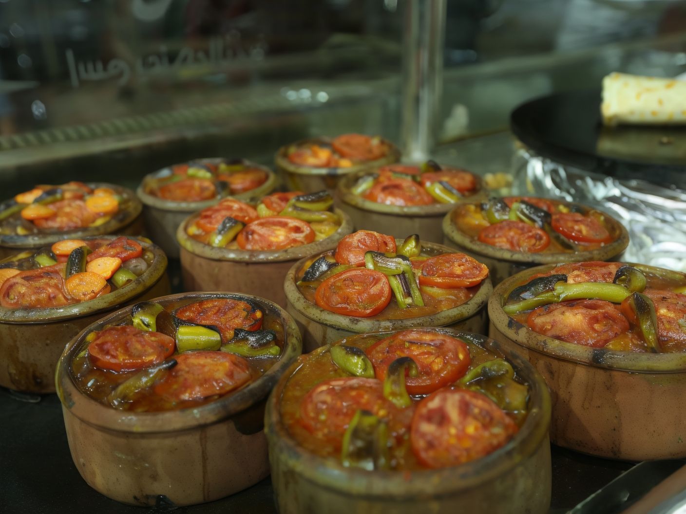 Vegetables with Kandouz Meat Casserole