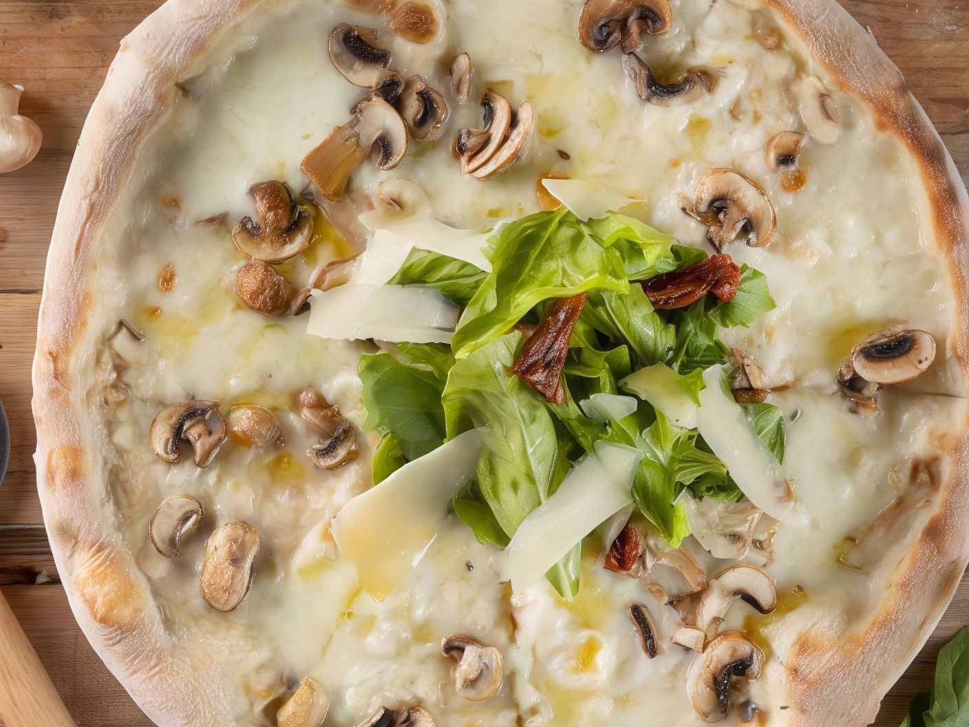 Funghi E Tartufo Pizza