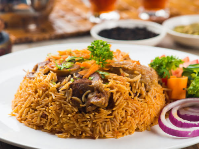 1/8 Kabsa Lamb
