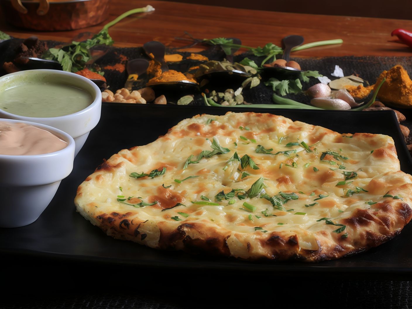 Aloo Naan Bread