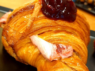 Strawberry Cream Croissant