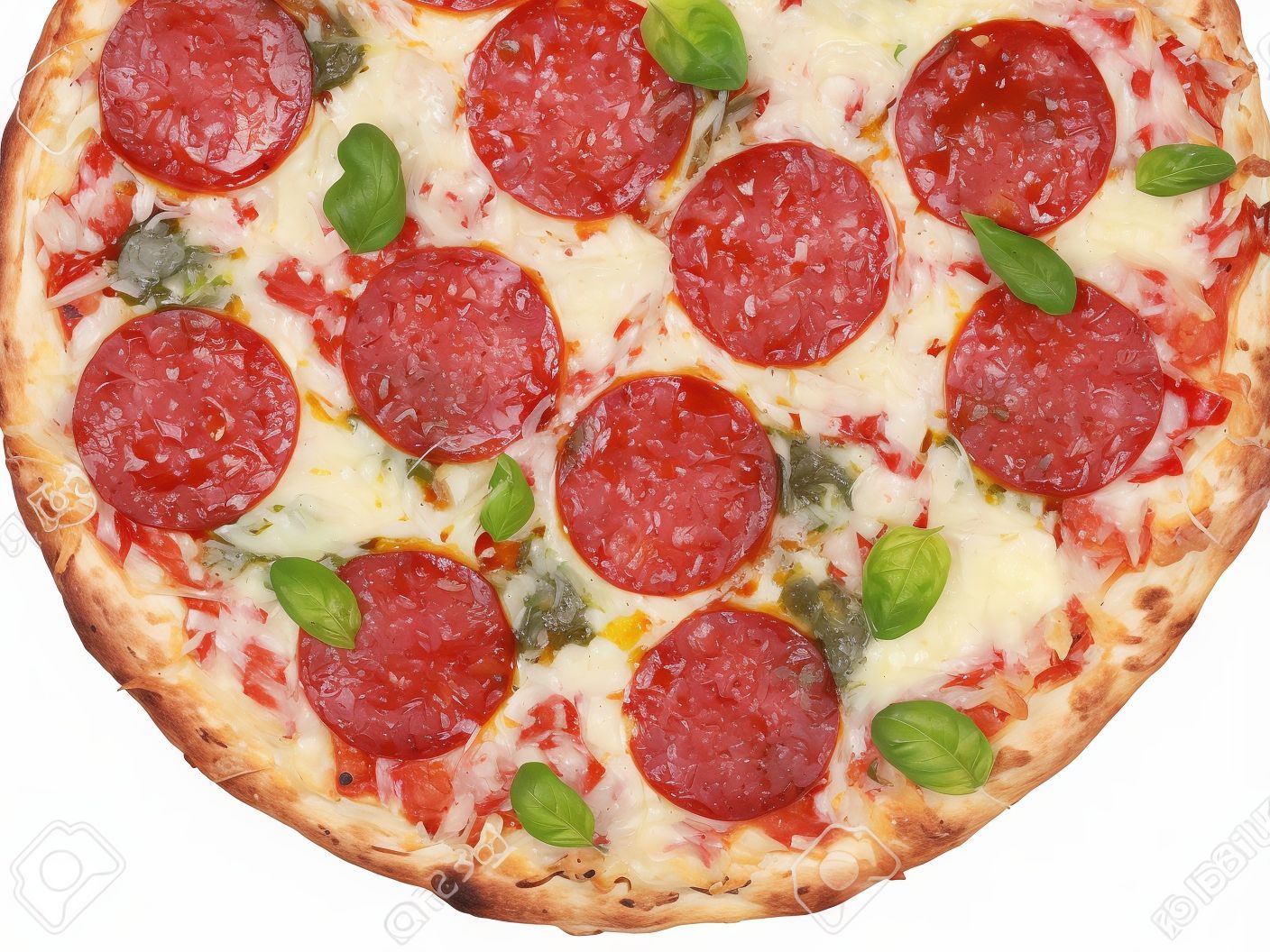 Salami Pizza
