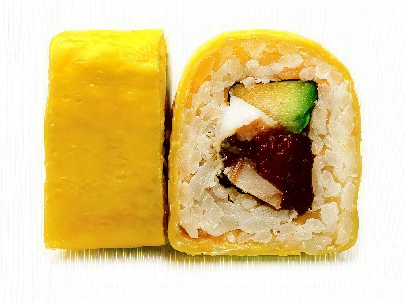 Yellow Dragon Roll - 8 Pieces