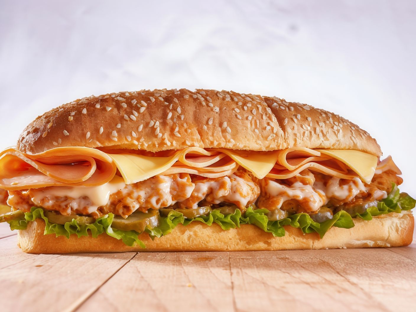 Ranch Strips Sandwich