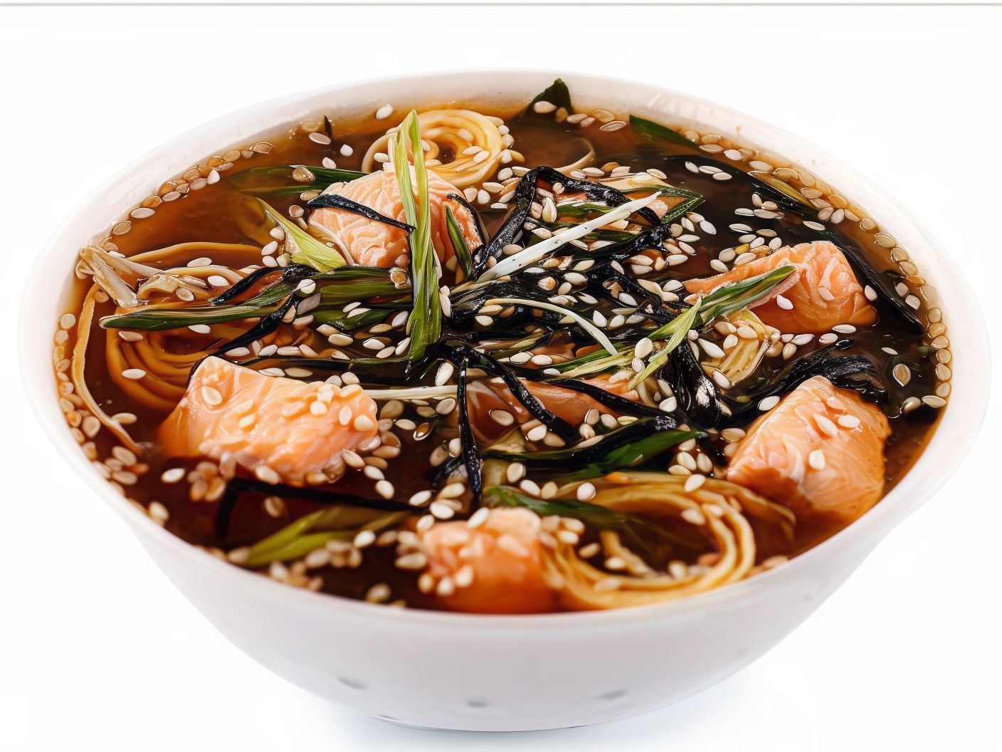 Miso Salmon Soup