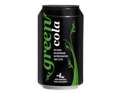 Green Cola Without Sugar - 2 Calories