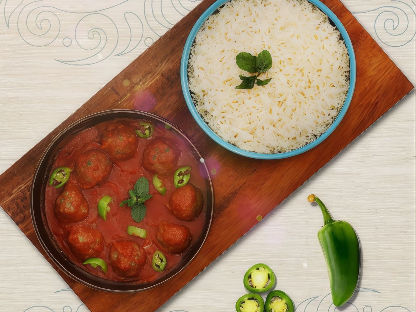 Dawood Basha Platter