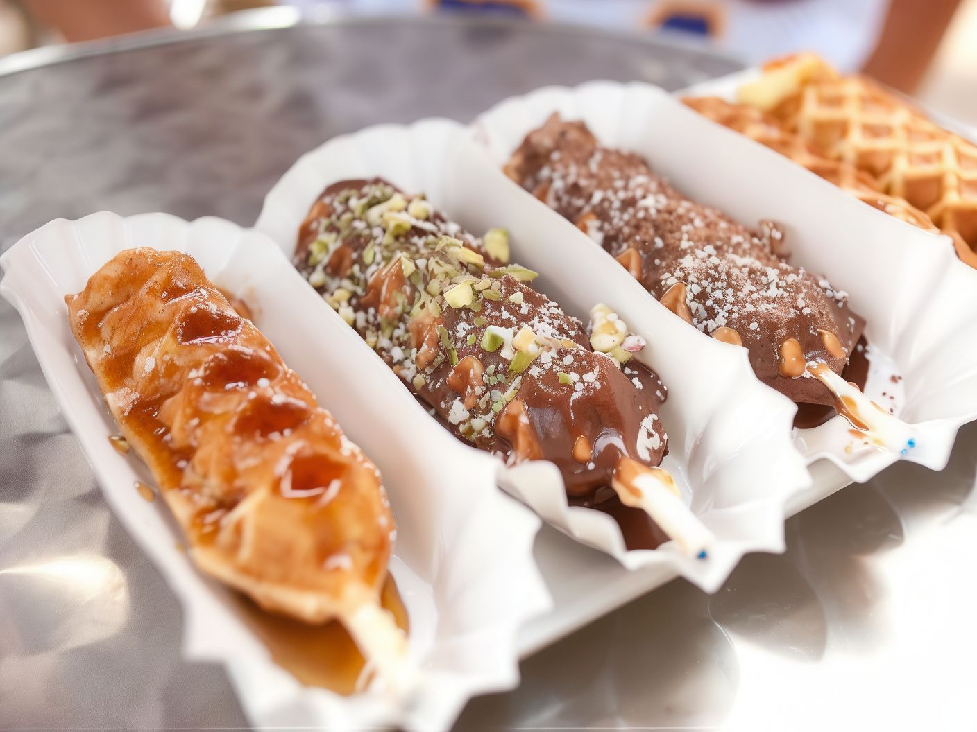 Chocolate Waffle Steak