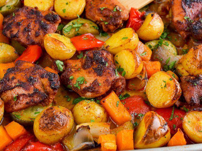 Potatoes With Chicken Casserole