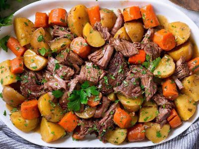 Potatoes With Meat Casserole