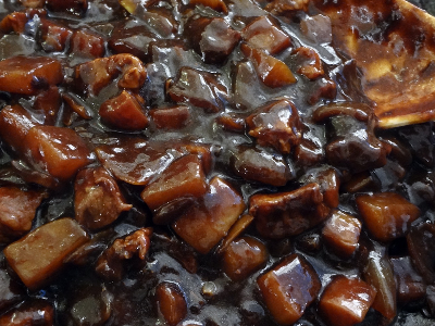 Korean Chicken With Black Bean Sauce