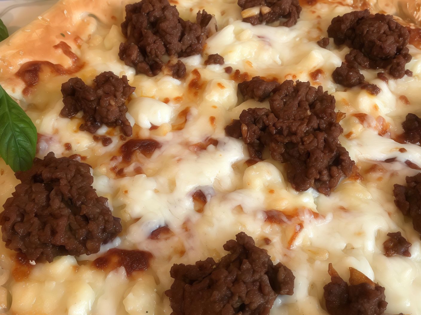 Lebanese Sausage With Cheese Manoucheh