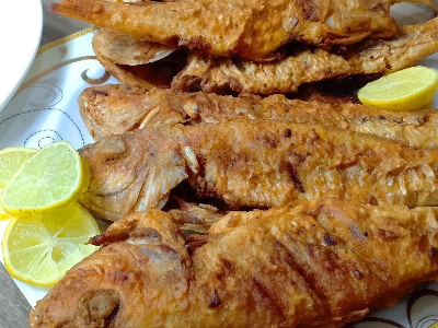 Fried Sea Bream Fish