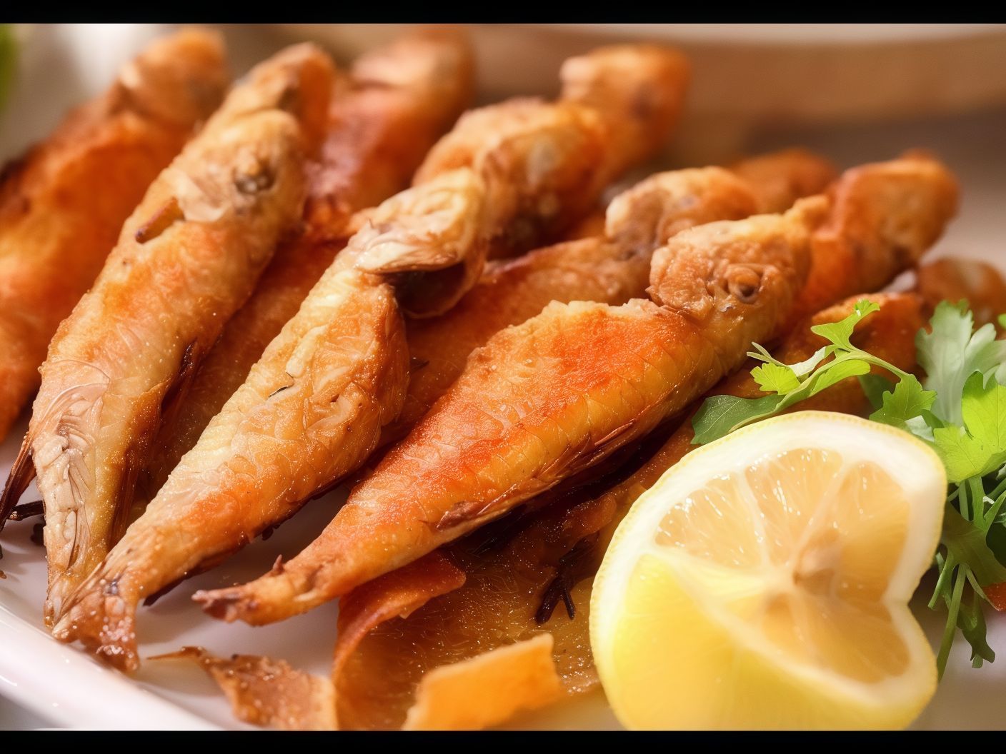 Fried Sea Bream Fish