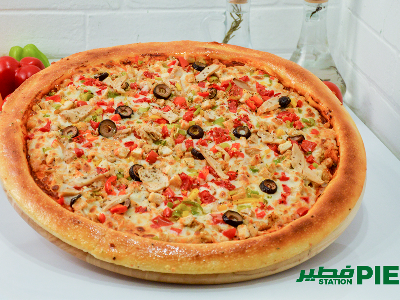 Chicken With BBQ Sauce Pizza