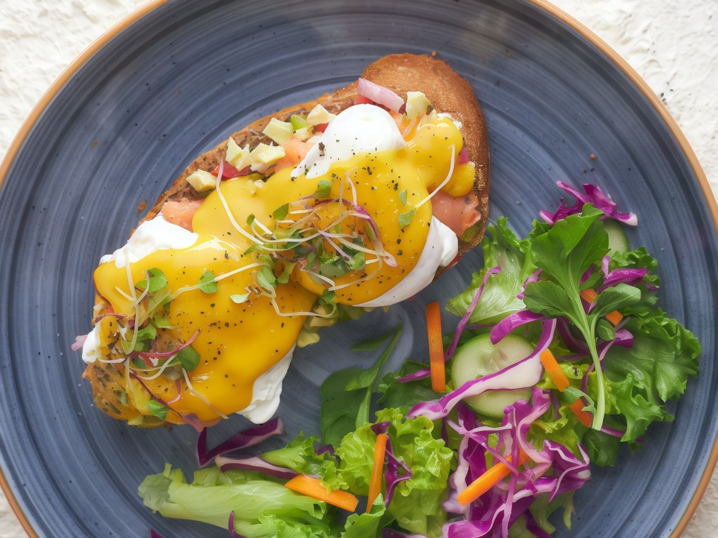 Salmon Eggs Benedict