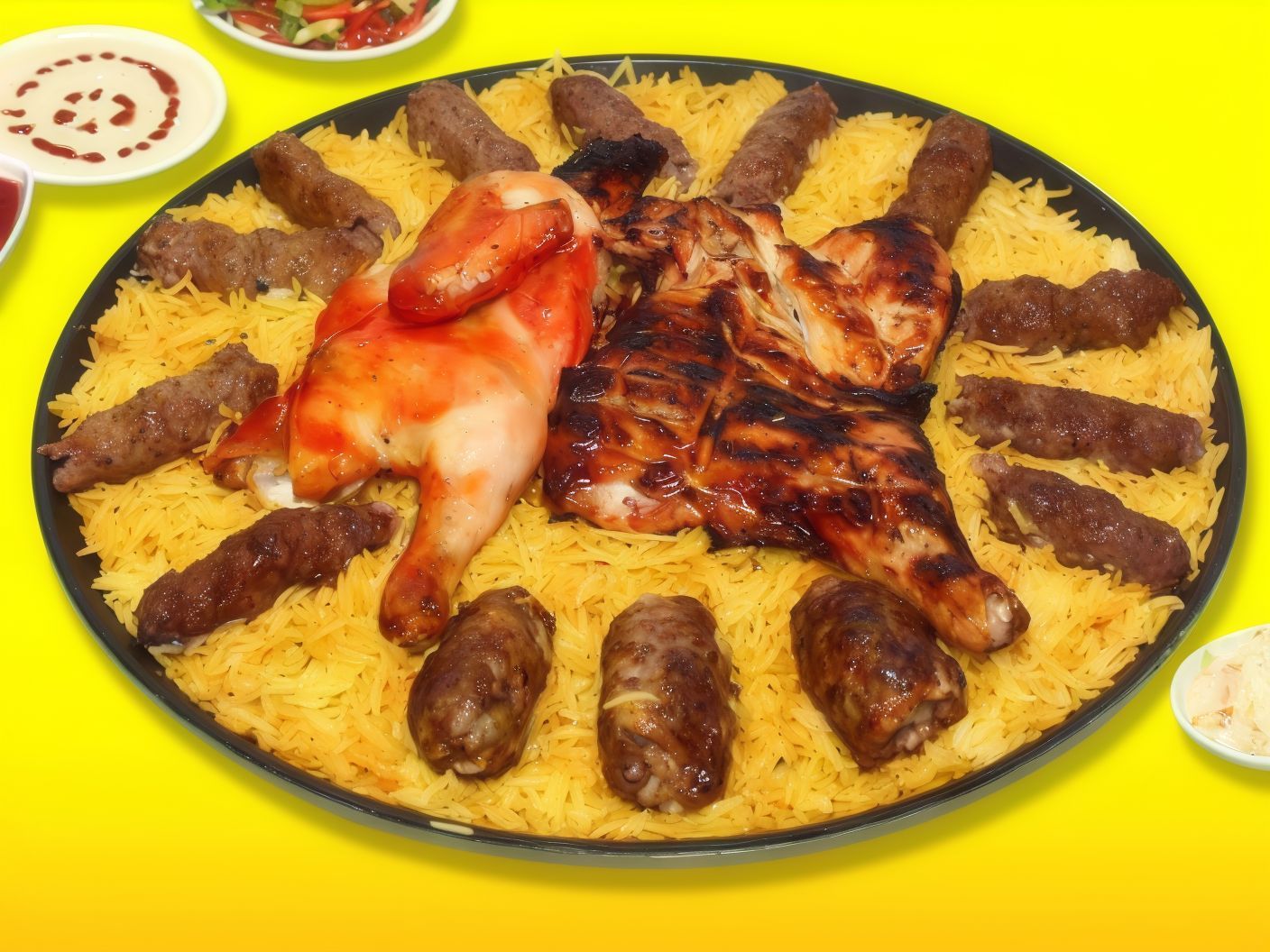 Whole Grilled Chicken With Kofta Offer