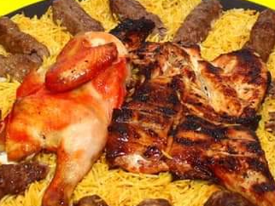 Whole Chicken Mandi With Kofta Meal