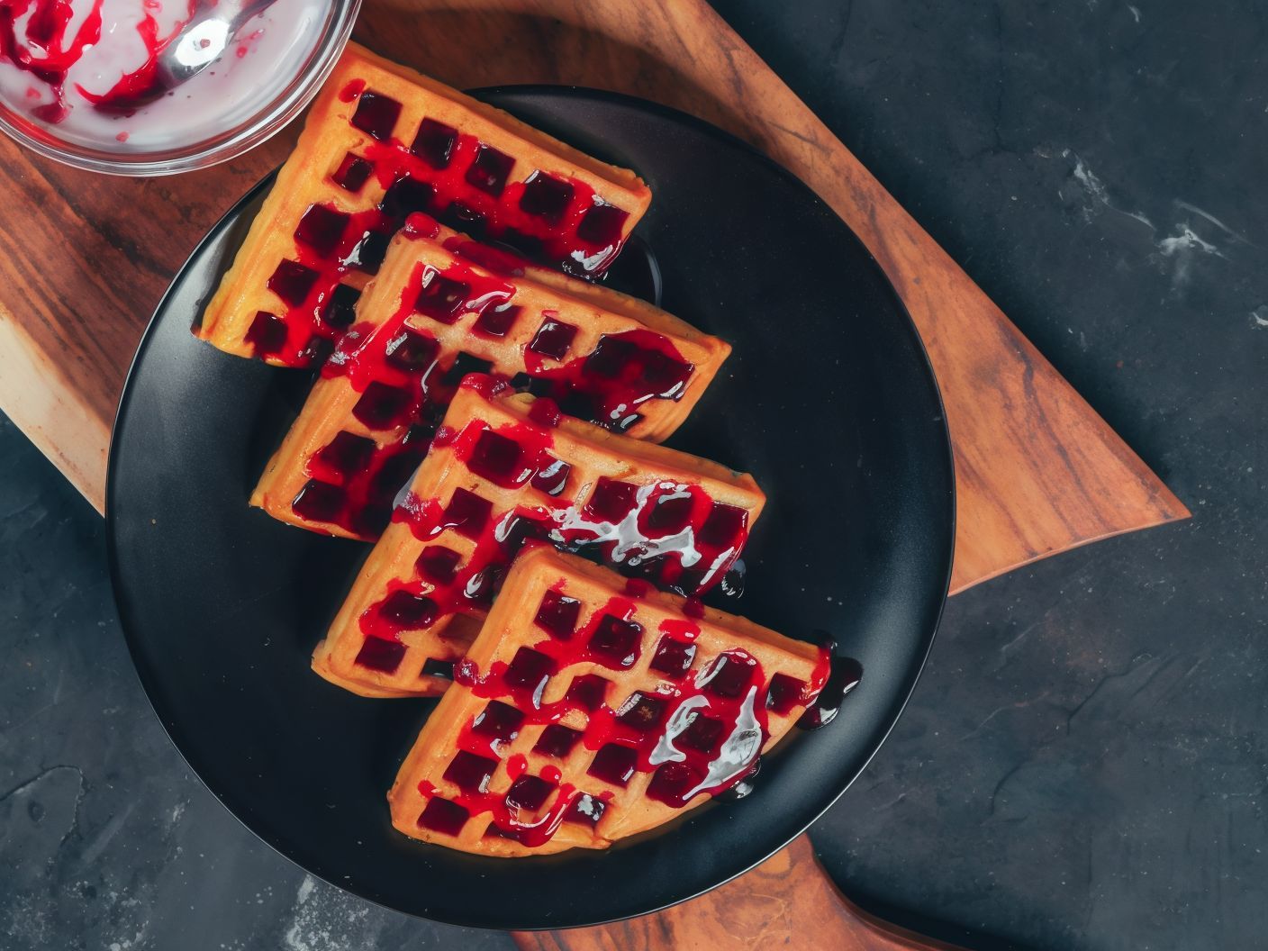 Strawberry Waffle
