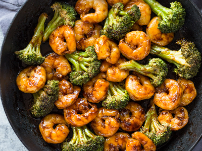 Japanese Teriyaki Shrimp