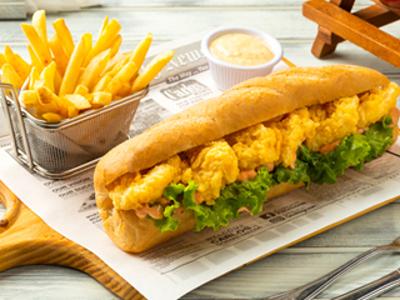 Dynamite Shrimp Sandwich