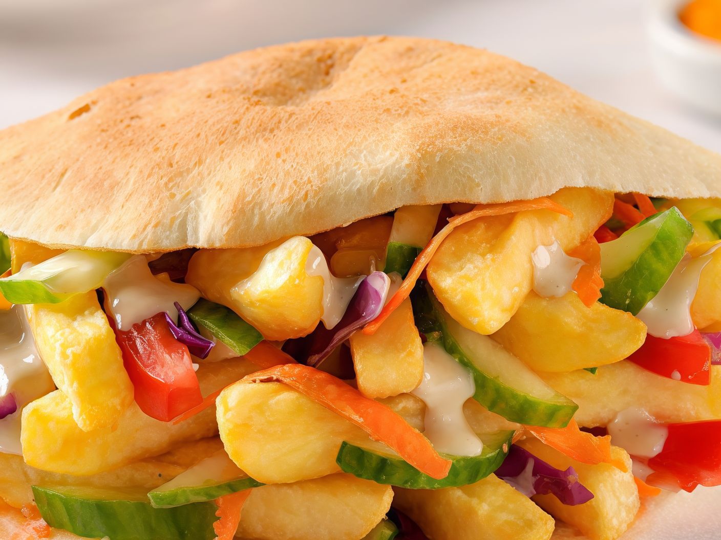 French Fries Sandwich