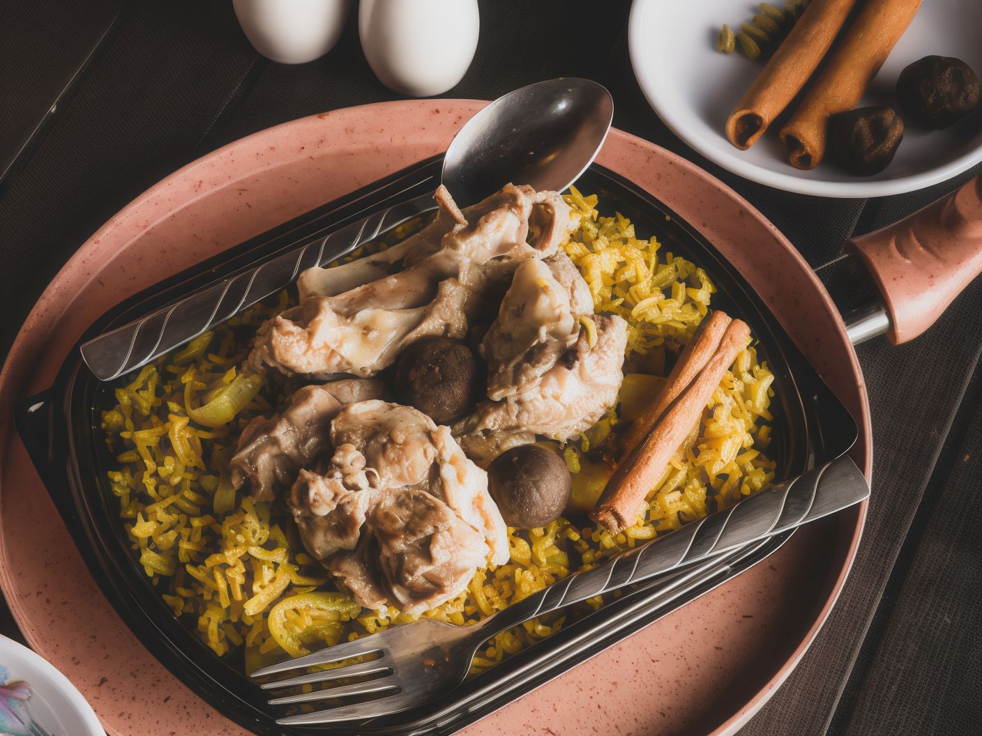 Maklouba With Mutton Meat