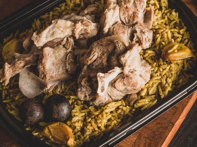 Palestinian Kedra With Mutton Meat