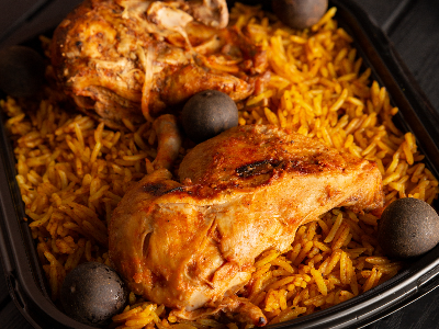 Kabsa Half Chicken Rice