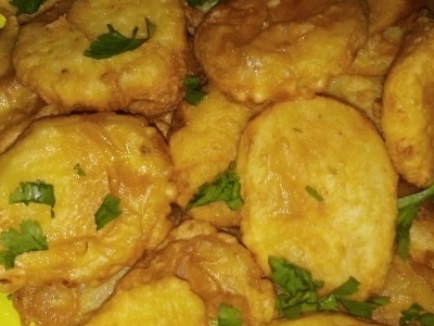 Taamia With Pane Potato Sandwich