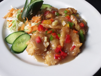 Fish Ginger And Garlic Platter