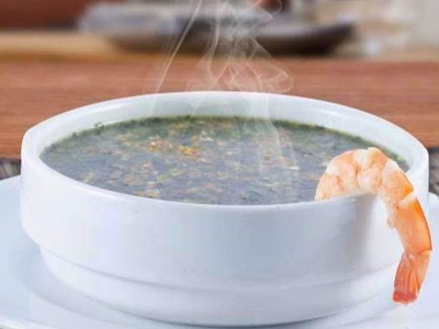 Molokhia With Shrimp