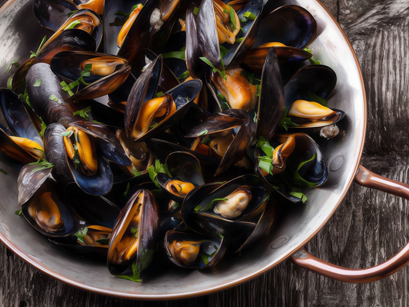 Mussels With Alexandrian Mixture