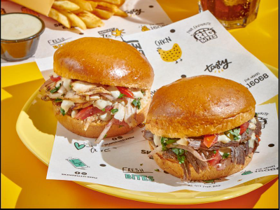 Shish Tawook Sandwich Bun Bread