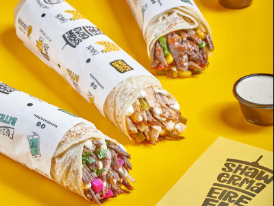Mexican Beef Shawarma Sandwich