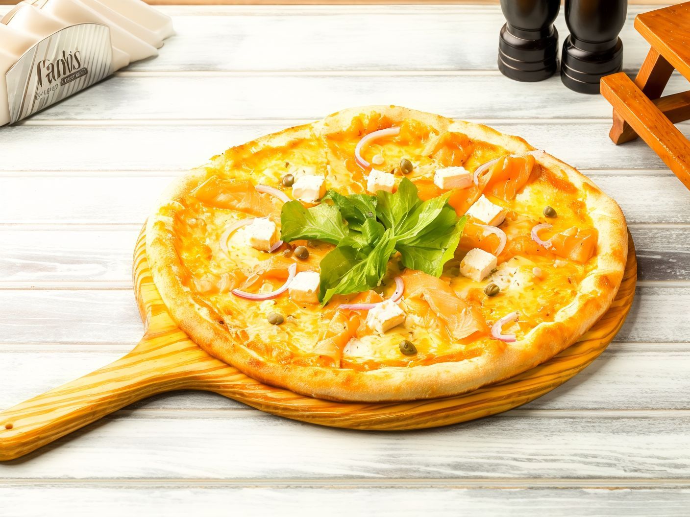 Salmon Pizza