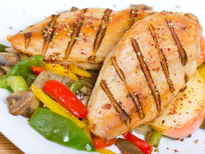 Quarter Grilled Chicken Breast Meal